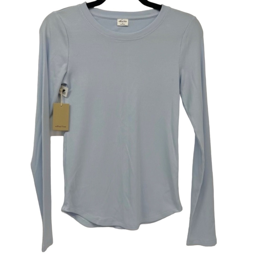 Wilfred Long Sleeve Tee in Light Blue